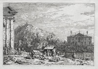 Venedik ve Çevreden Görünümler: Nehrin Ötesinde Bir Şehir, 1700