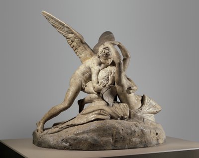 Aşk Tanrısı ve Ruh, 1794 (alçı) by Antonio Canova