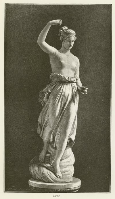 hebe by Antonio Canova