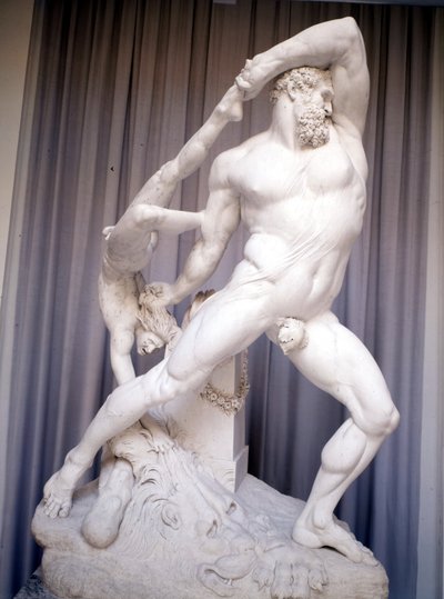 Herkül ve Lykas, Antonio Canova (1757 - 1822). by Antonio Canova