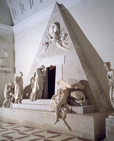 Antonio Canova (1757-1822) tarafından Avusturyalı Maria Christina cenaze anıtı by Antonio Canova