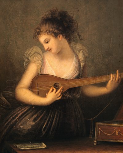 Müzisyen Antonio Canova (1757-1822) by Antonio Canova
