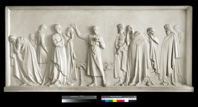 Baldıran bardağını içen Sokrates, 1787-90 (alçı) by Antonio Canova
