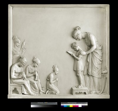Öğretim, 1795 (alçı) by Antonio Canova