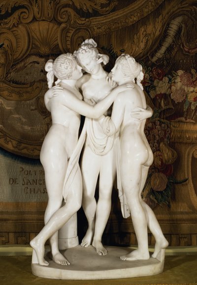 Üç Güzeller (mermer) by Antonio Canova