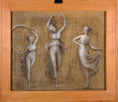 üç dansçı by Antonio Canova