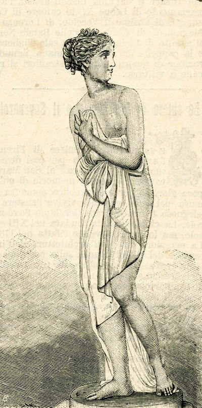 Venüs Italica, Antonio Canova (1757-1822), Galleria Palatina, Floransa, Toskana, İtalya by Antonio Canova