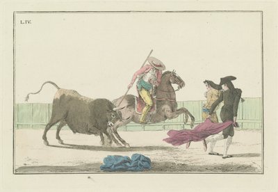 Bir Boğa Güreşinde Ana Eylemlerin Koleksiyonu serisinden Plaka IV by Antonio Carnicero