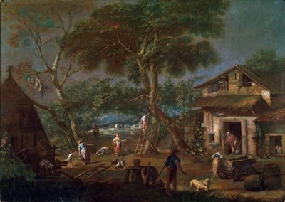 İtalyan Manzarası, c1750-1795 by Antonio Diziani