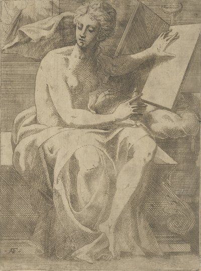 Bir Sibil, 1540-45. by Antonio Fantuzzi