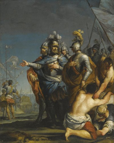 Saint Louis Haçlı Seferine Gidiyor by Antonio Gionima