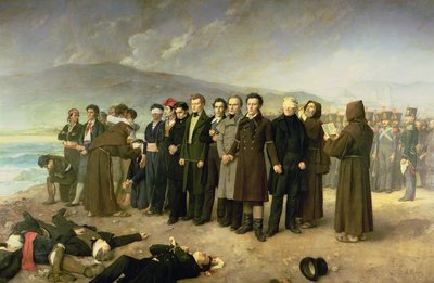 Jose Maria de Torrijos y Uriarte (1791-1831) ve arkadaşlarının 1831, 1888