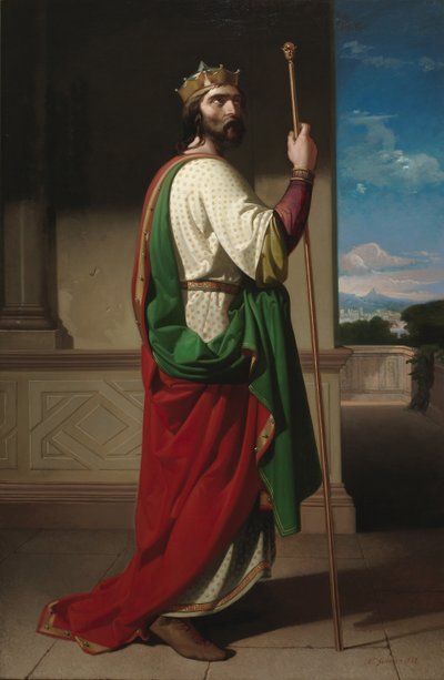 Liuu Ee, Vizigot Kralı, ೧೮೫೫ by Antonio Gisbert Pérez