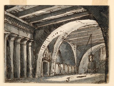 tonozlu kiler by Antonio Giuseppe Basoli