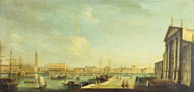 Bacino di San Marco, Venedik (tuval üzerine yağlı boya) by Antonio Joli