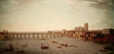 Westminster (tuval üzerine yağlı boya) by Antonio Joli