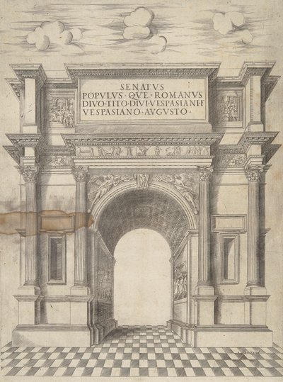 Roma İhtişamının Aynası by Antonio Lafreri
