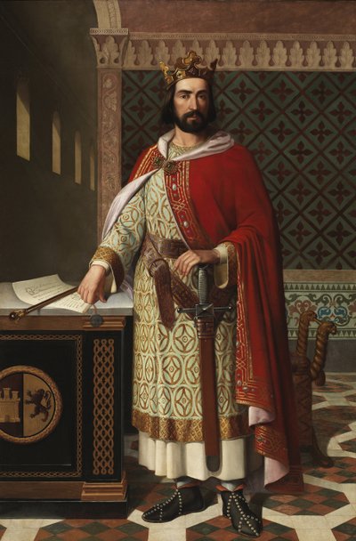 Leon ve Kastilya Kralı I. Ferdinand, 1855 by Antonio Maffei Rosal