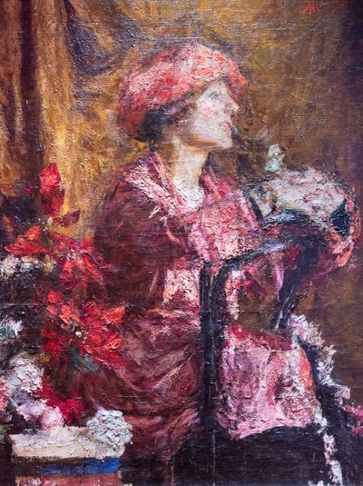Enrica mor by Antonio Mancini