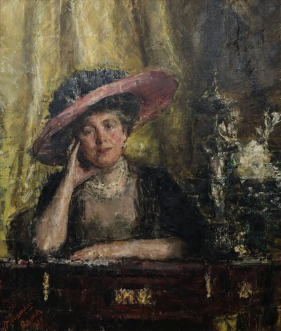Leydi Phillips, 1909. by Antonio Mancini