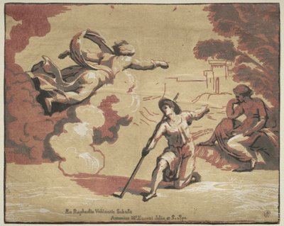 Tanrı İshak'a Görünüyor by Antonio Maria I Zanetti