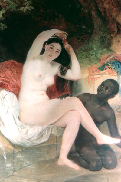 Kadın ve David, 1832 by Antonio Molinari