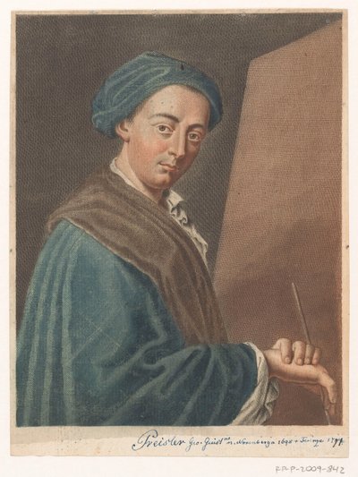Sanatçı Johann Justin Preissler