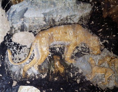 Köpek, detay (fresk) by Antonio Pisanello