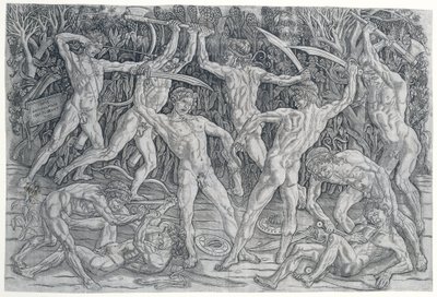 Çıplakların Savaşı Çıplak Adamların Savaşı Kılıççılar by Antonio Pollaiuolo