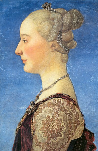 Genç Bir Kadının Portresi, 1475 by Antonio Pollaiuolo