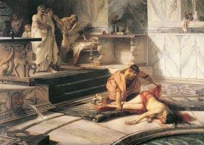 İtalya, Cremona, Nero ve Agrippina by Antonio Rizzi
