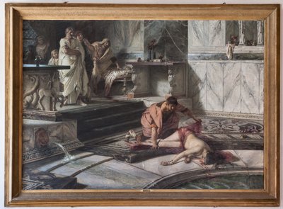 Nero ve Agrippina by Antonio Rizzi