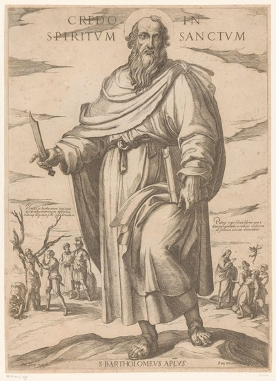 Heilige Bartolomeüs üzerinde Kutsal Ruh