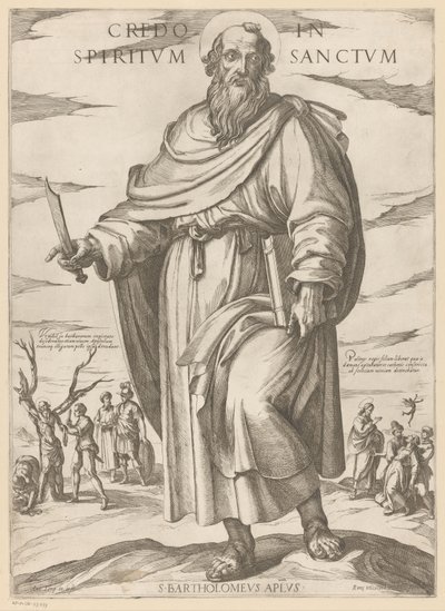 Heilige Bartolomeüs üzerinde Kutsal Ruh