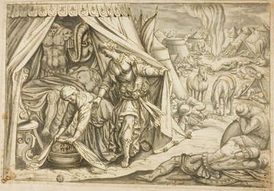 Judith ve Holofernes by Antonio Tempesta