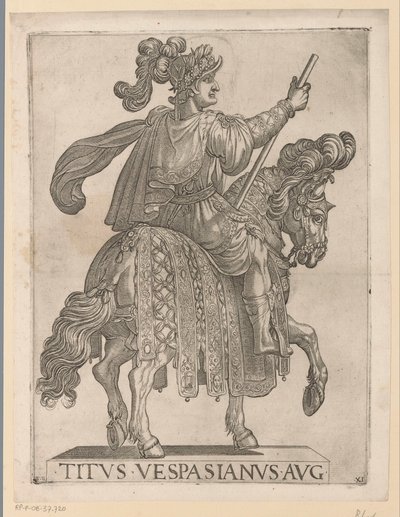 At sırtında İmparator Titus At Sırtındaki İlk On İki Roma İmparatoru (dizi başlığı) Equestri