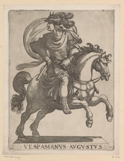 At sırtında İmparator Vespasian At Sırtındaki İlk On İki Roma İmparatoru (dizi başlığı) Equestri