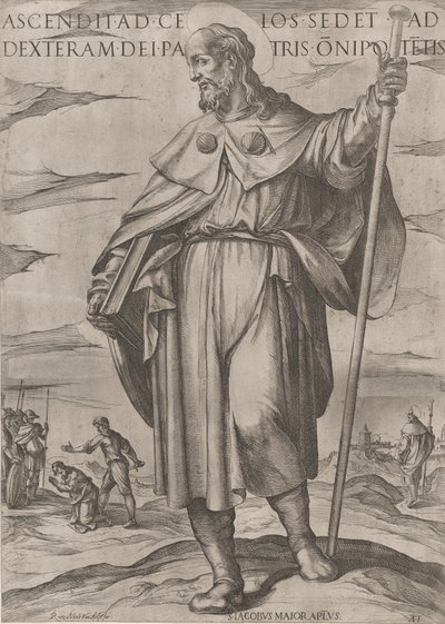 St. James Major, 16. yüzyılın sonları., 16. yüzyılın sonları. by Antonio Tempesta