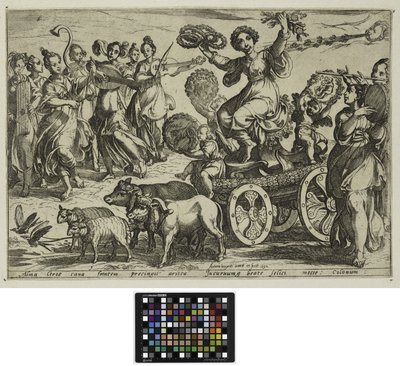 Dört Mevsim: İlkbahar, 1592 by Antonio Tempesta
