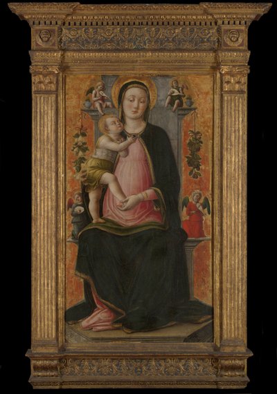 Bakire ve Çocuk Enthroned by Antonio Vivarini