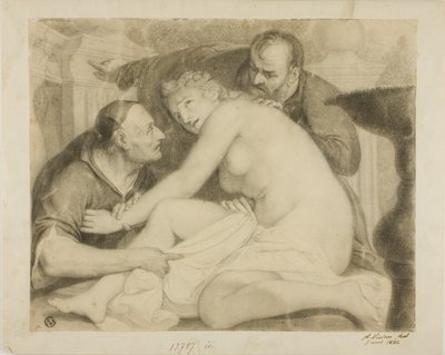 Susanna ve Yaşlılar by Antonio Viviani