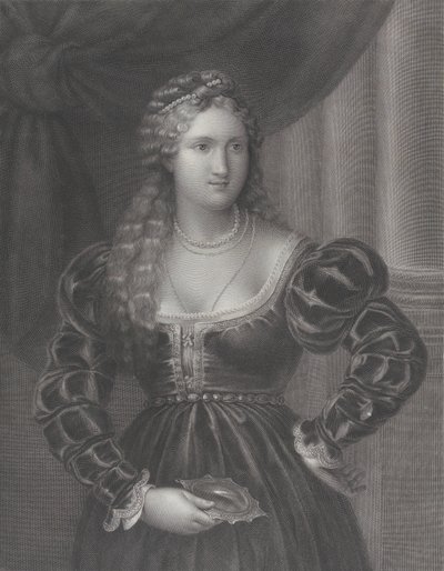 Violante, 1817-54. by Antonio Viviani