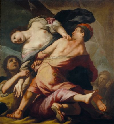 Bir tecavüz sahnesi by Antonio Zanchi