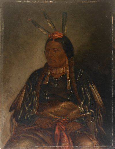 Che-tan-ce-ta Sarı Şahin, yaklaşık. 1887. by Antonio Zeno Shindler