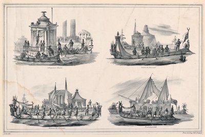 Dört Gondol İçin Tasarım by Antonio Zona