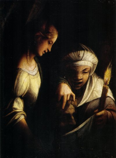 Judith ve Hizmetçisi by Antonio da Correggio