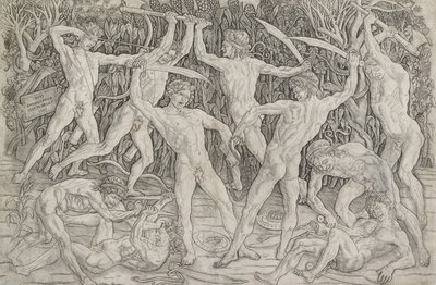 Çıplak Erkekler Savaşı, c1470-1475 by Antonio Pollaiuolo