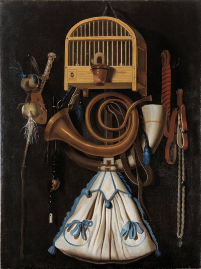 Av malzemeleri, Natürmort, 1661 by Antonius Leemans