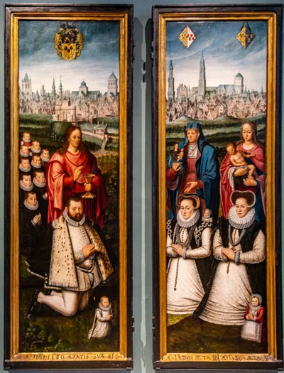 Juan II Pardo ve eşleri Anna Ingenieulandt ve Maria Anchemann