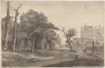 Kale ile manzara by Antoon Overlaet